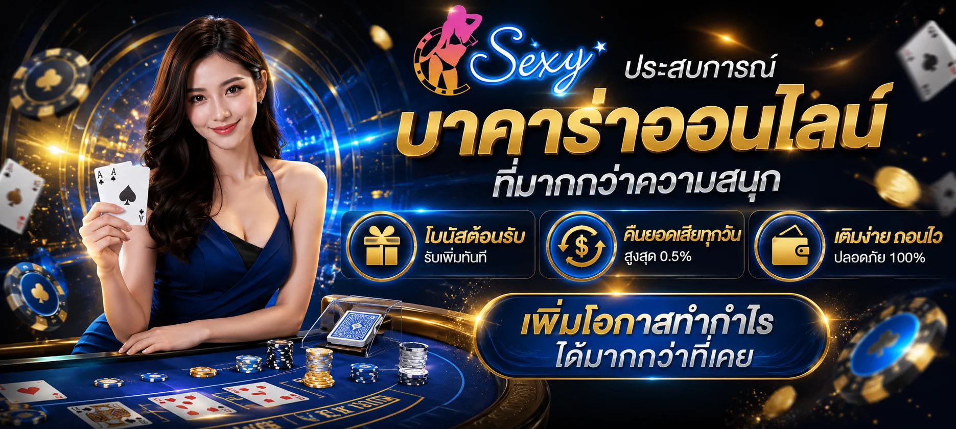 คาสิโนออนไลน์ UFAR8 บาคาร่าสดถ่ายทอดสดจากบ่อนจริง